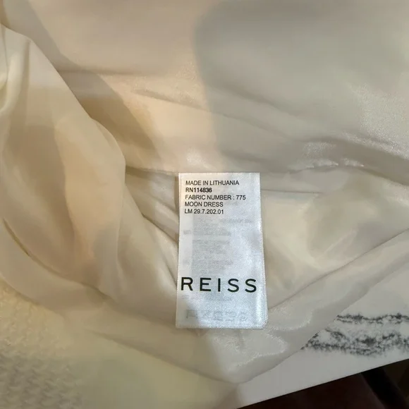 Reiss Tailored Textured Moon Sheath Dress - Picture 7 of 10